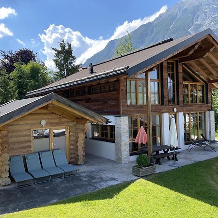 Im Weidach Superior Chalets Leutasch Exteriör bild