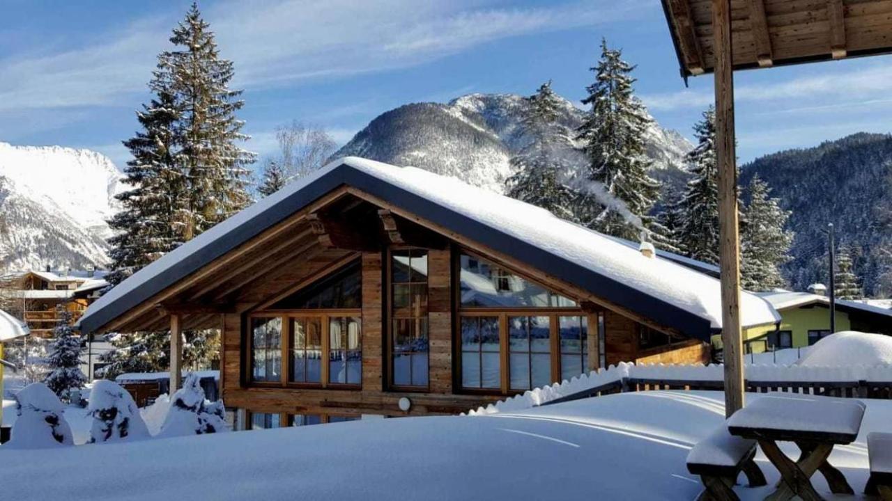 Im Weidach Superior Chalets Leutasch Exteriör bild