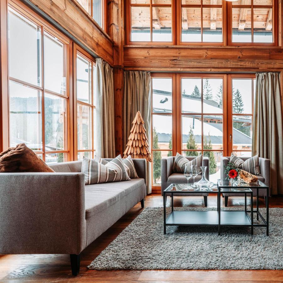 Im Weidach Superior Chalets Leutasch Exteriör bild