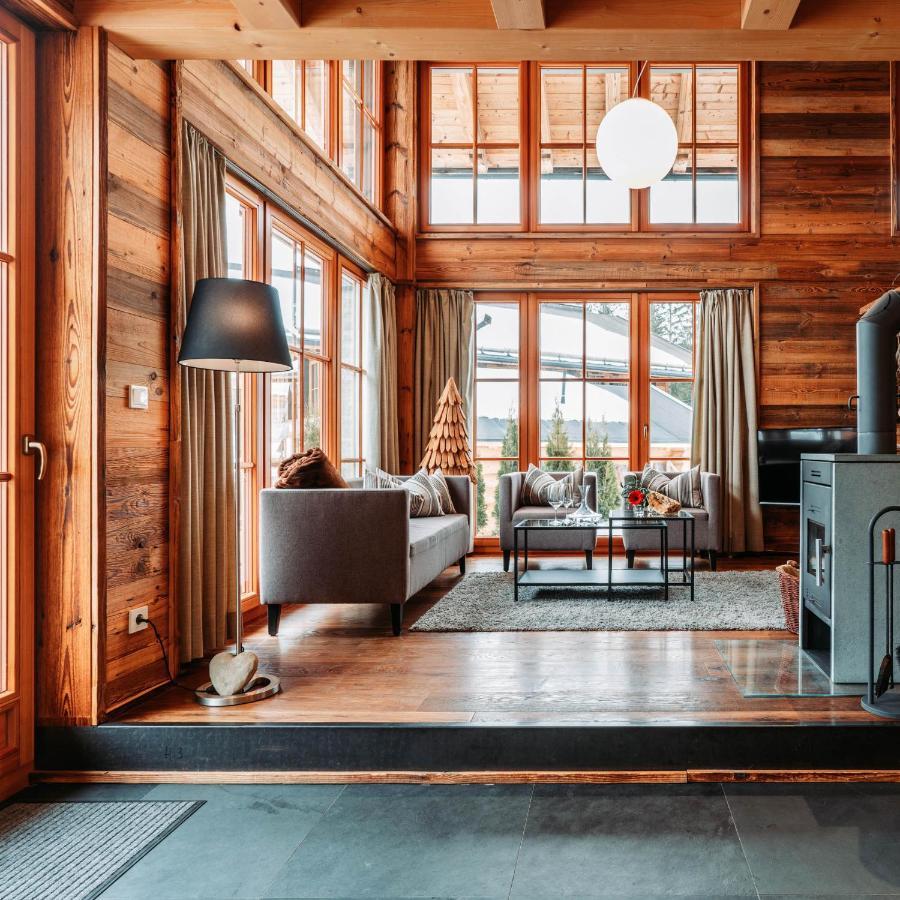 Im Weidach Superior Chalets Leutasch Exteriör bild