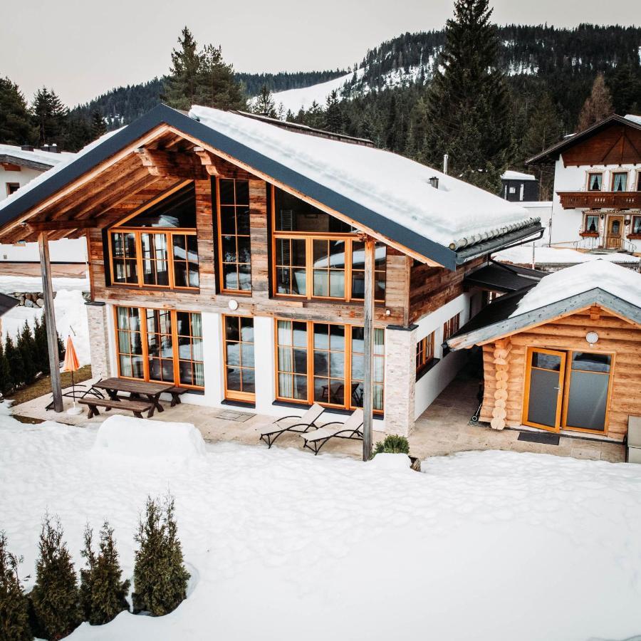 Im Weidach Superior Chalets Leutasch Exteriör bild