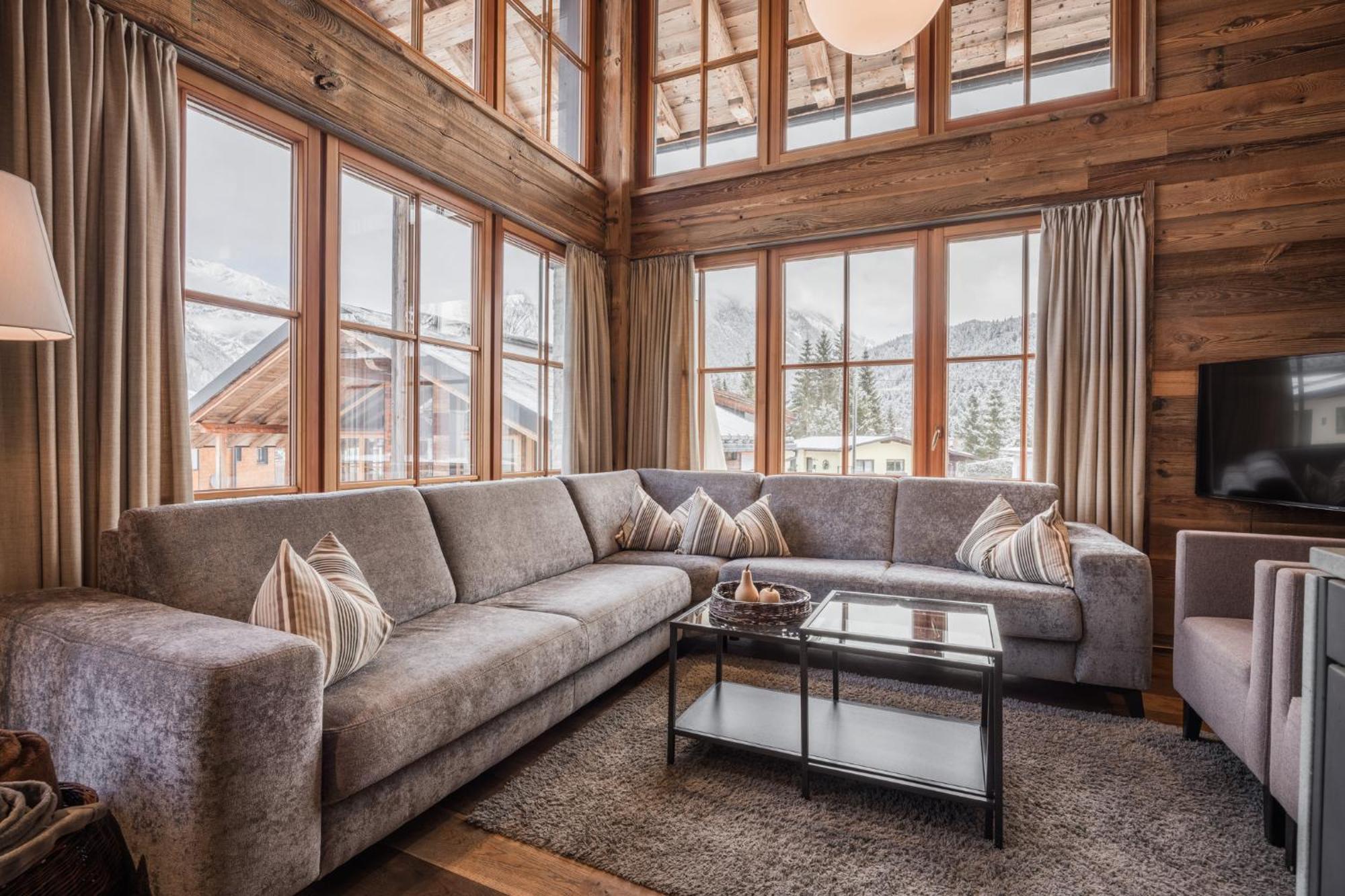 Im Weidach Superior Chalets Leutasch Exteriör bild
