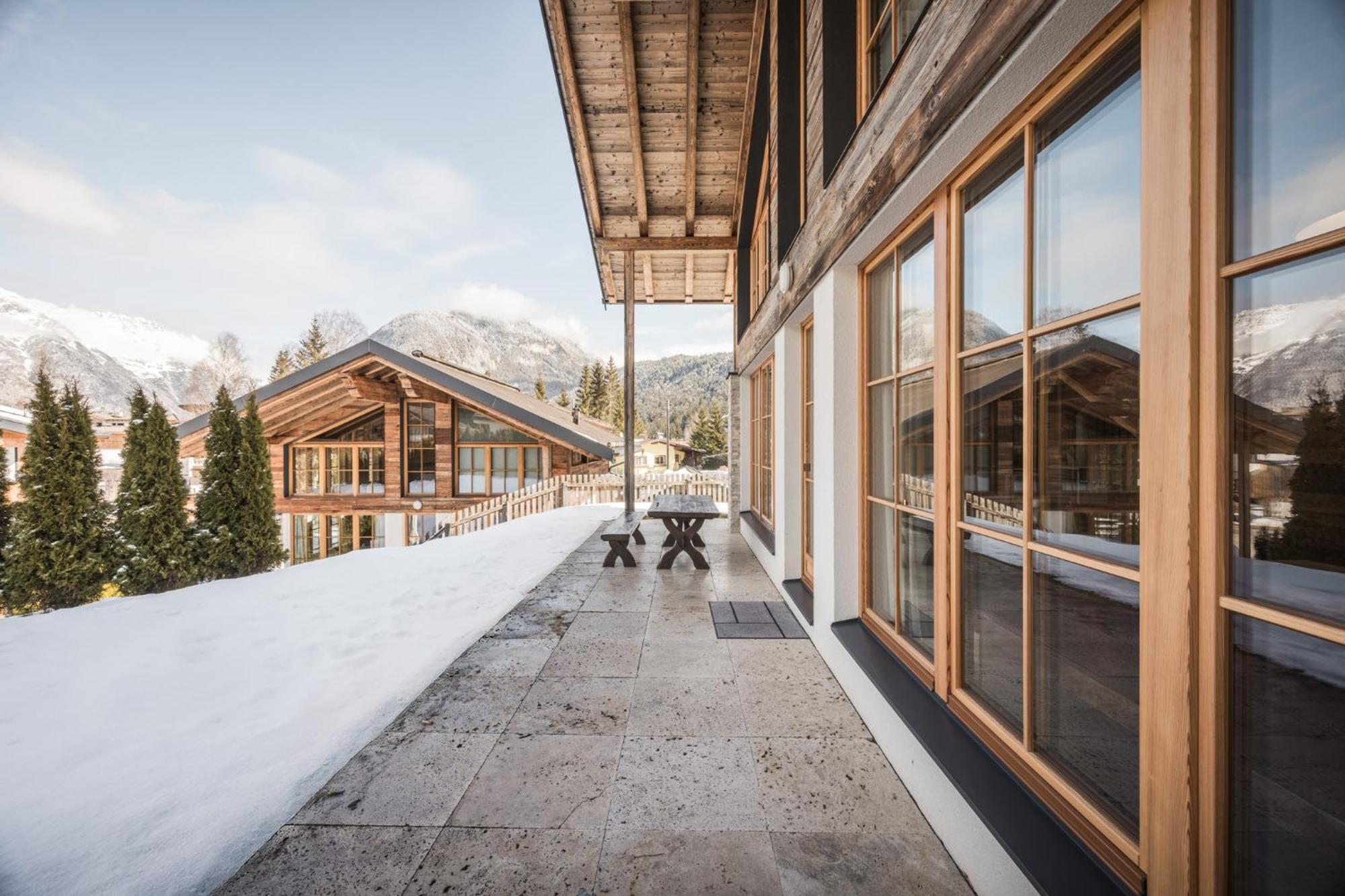 Im Weidach Superior Chalets Leutasch Exteriör bild
