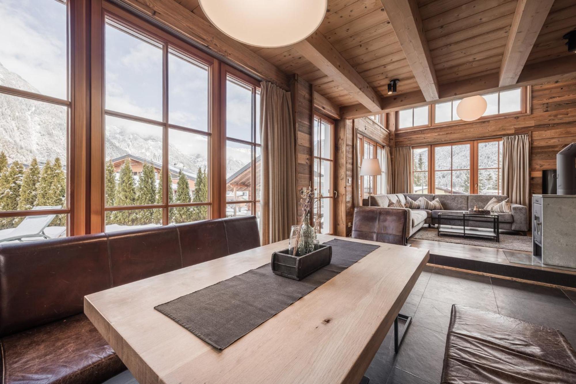 Im Weidach Superior Chalets Leutasch Exteriör bild