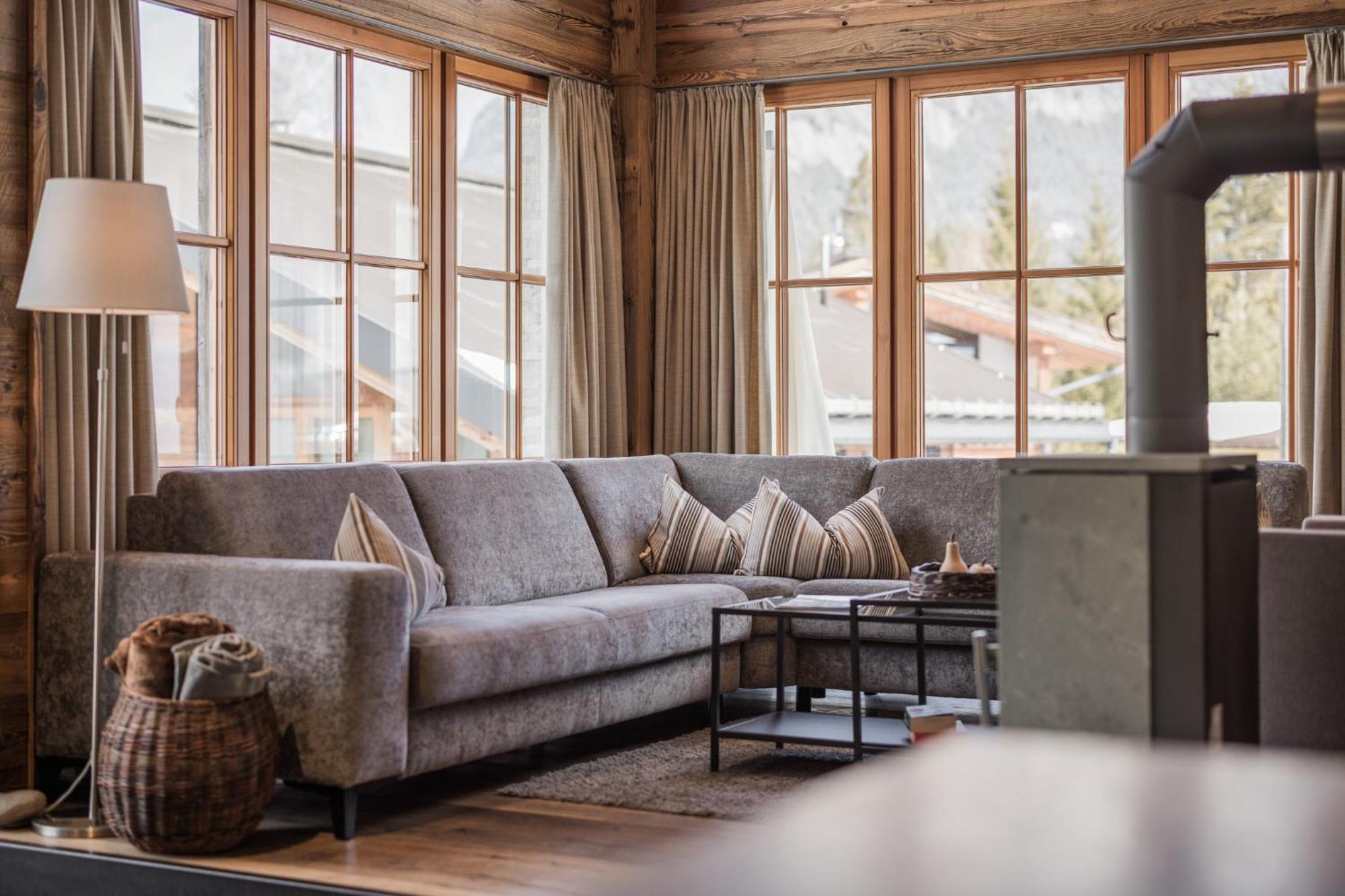 Im Weidach Superior Chalets Leutasch Exteriör bild